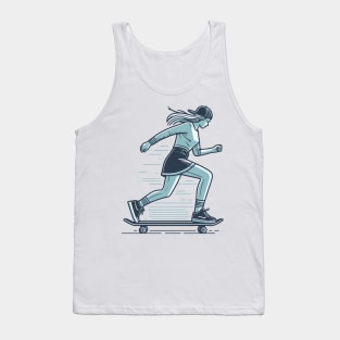 Skater Girl Tank Top